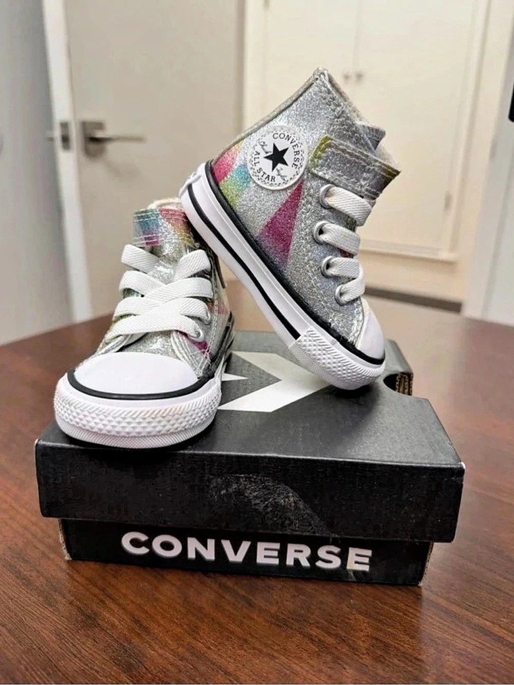 Converse Chuck Taylor All Star 1V Hi Prism Glitter Sneaker 1V Hi Prism Glitter